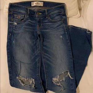Hollister distressed jeans